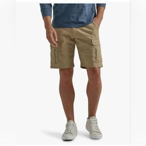Wrangler Men's Khaki Cargo Shorts